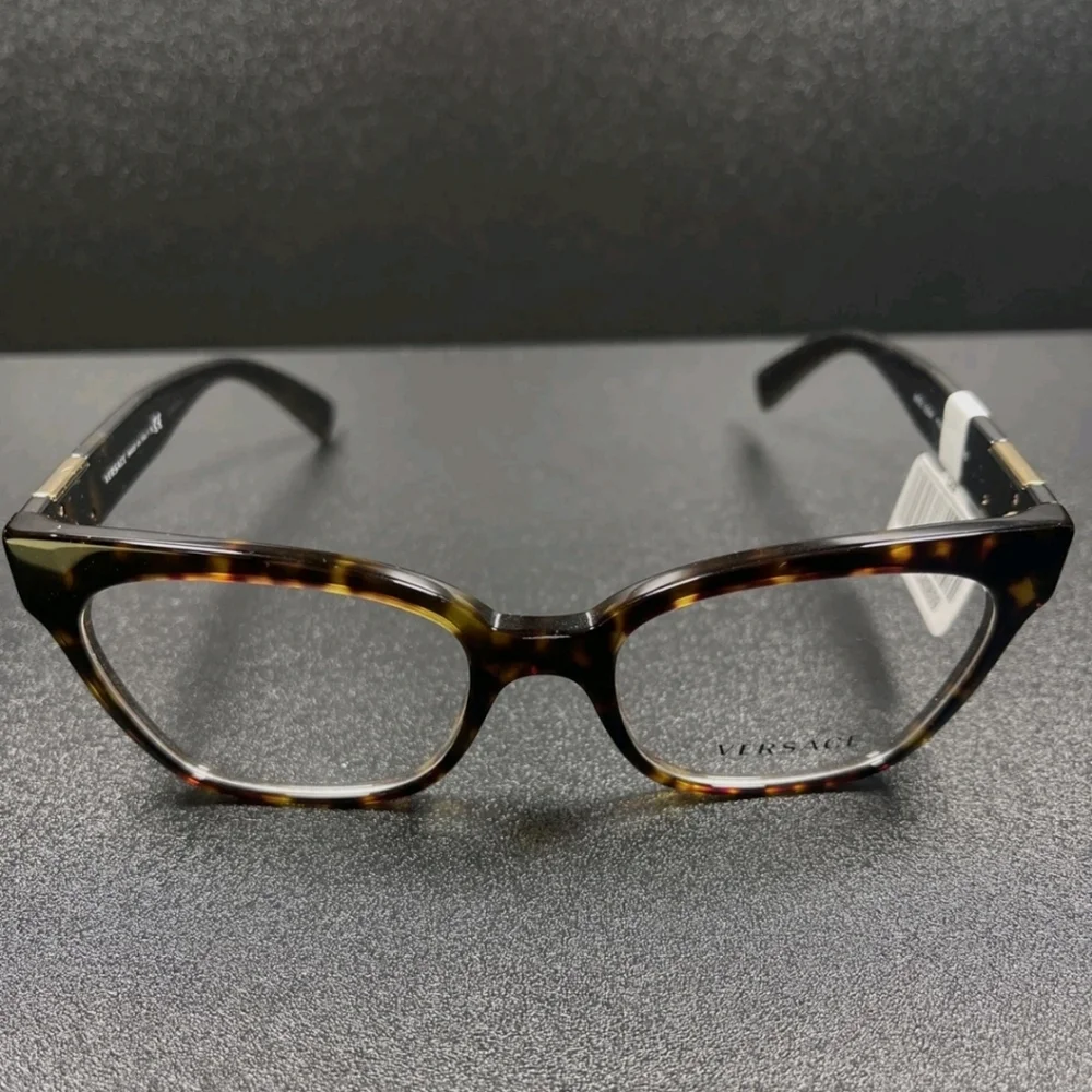 NWT! Versace Italy B Mod 3294 53[]18-140 Brown Eyeglasses / Frames MF